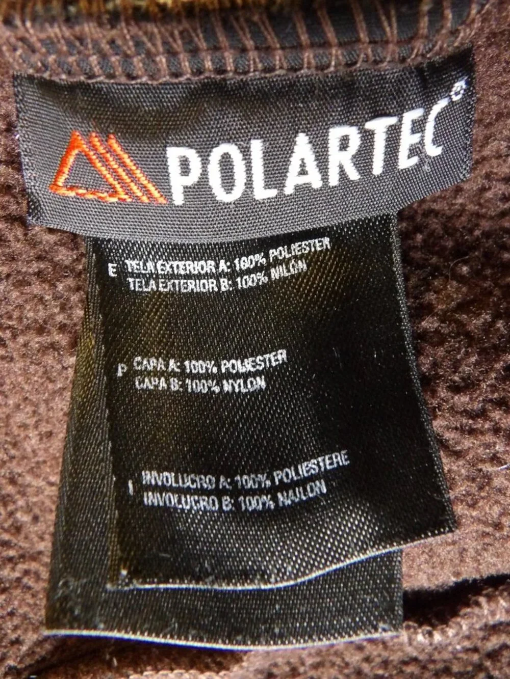 The North Face Brown Deniali Polartec Fleece Full Zip Jacket Size XS